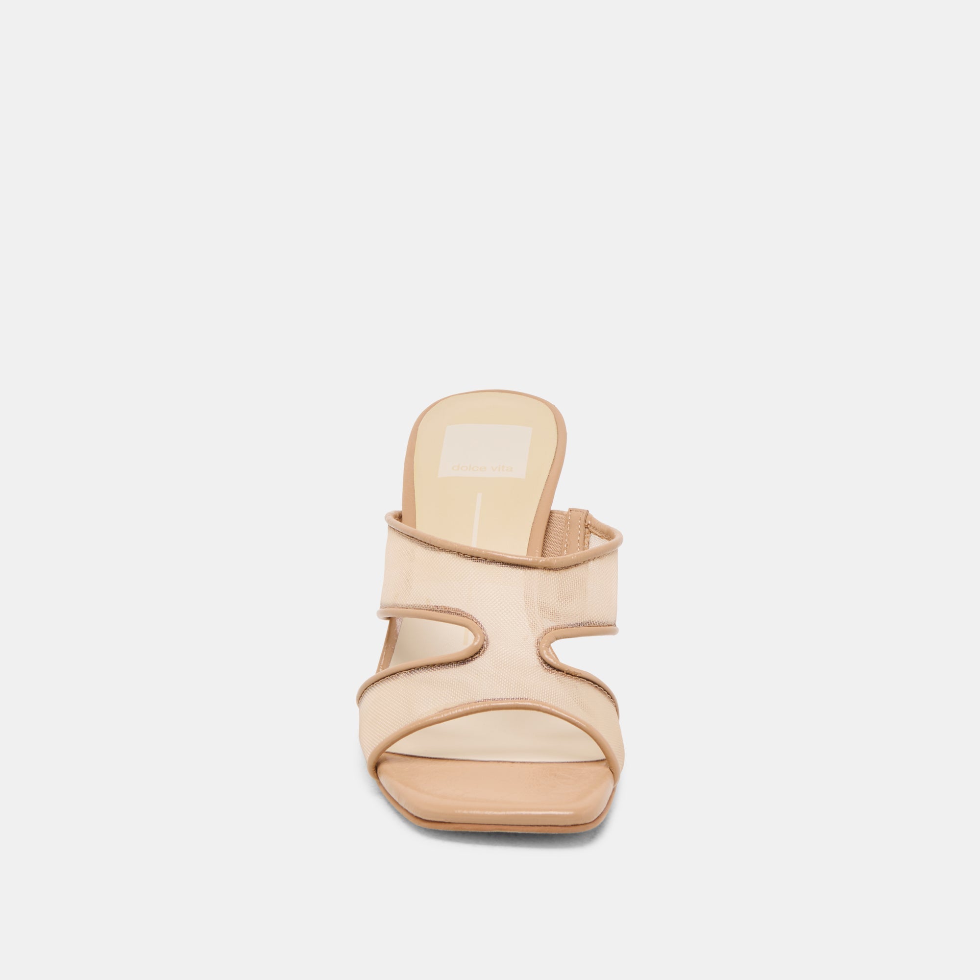 GITEL HEELS LIGHT TAN MESH - re:vita