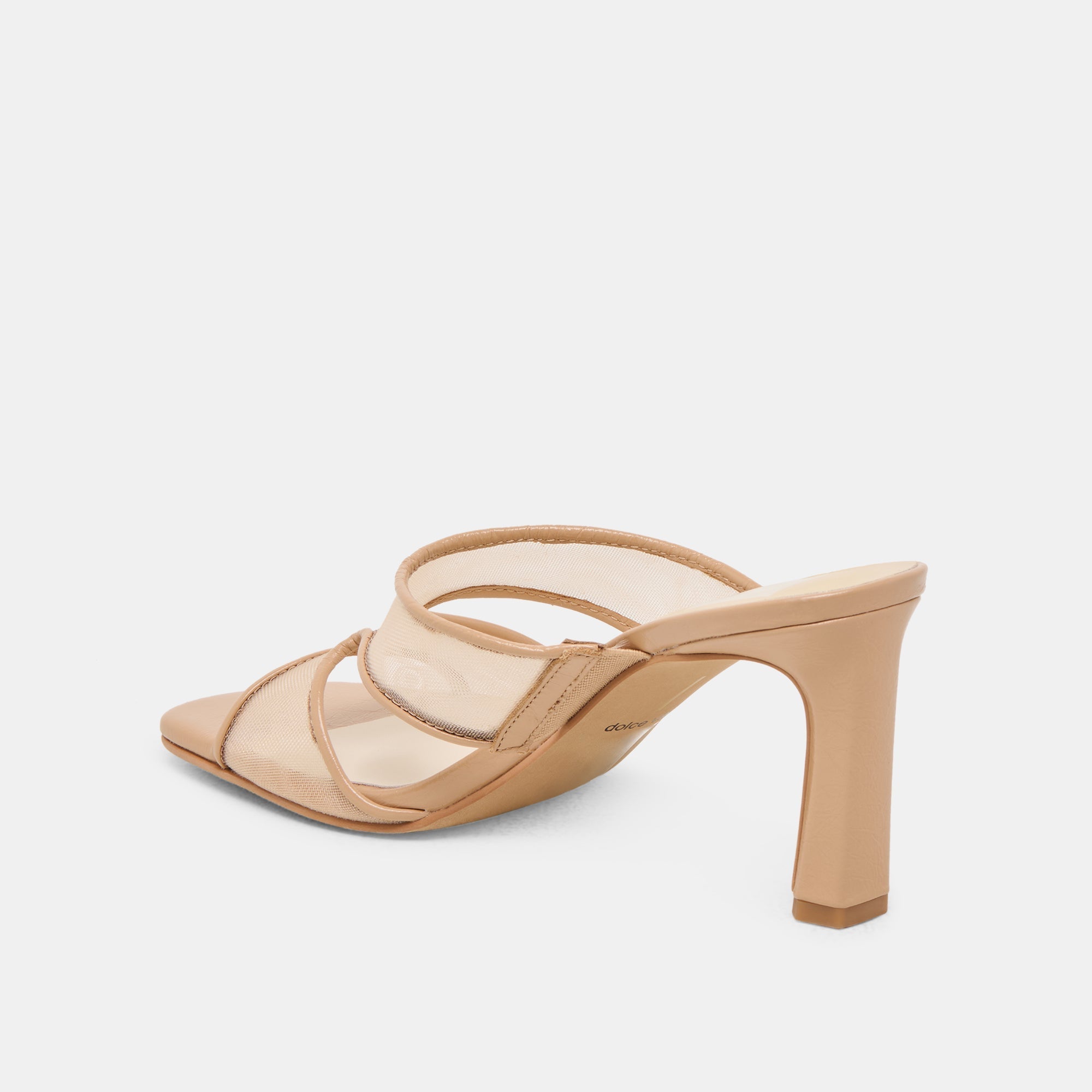 GITEL HEELS LIGHT TAN MESH - re:vita