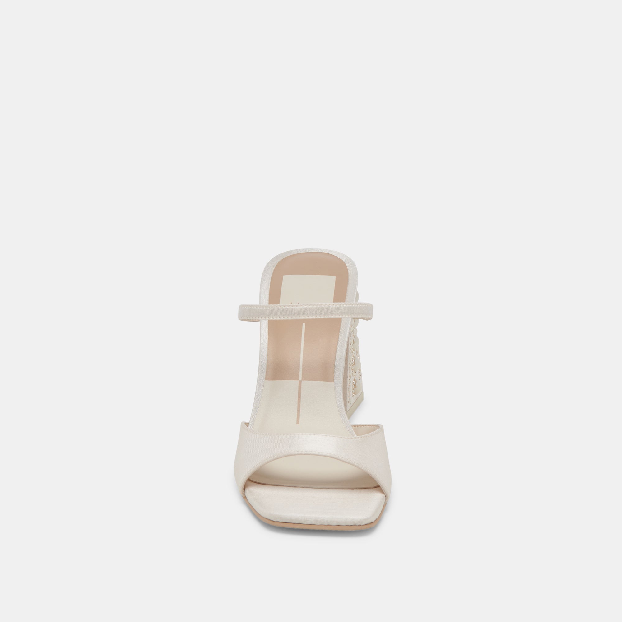 JEMMY PEARL HEELS VANILLA SILK - re:vita