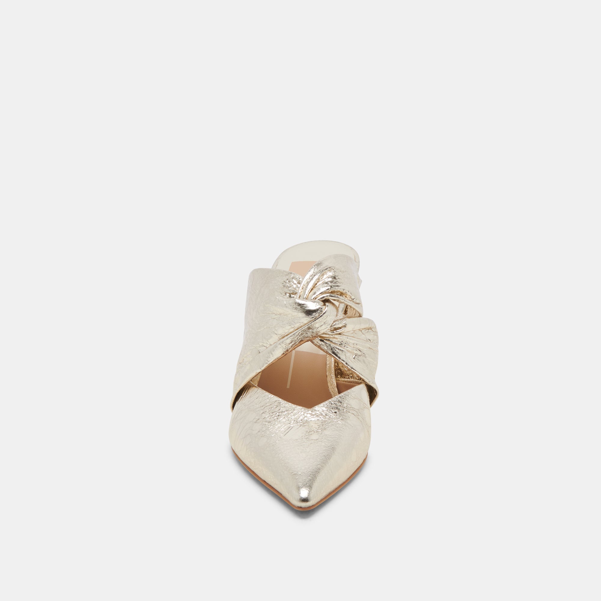 KELSY HEELS PLATINUM DISTRESSED LEATHER - re:vita