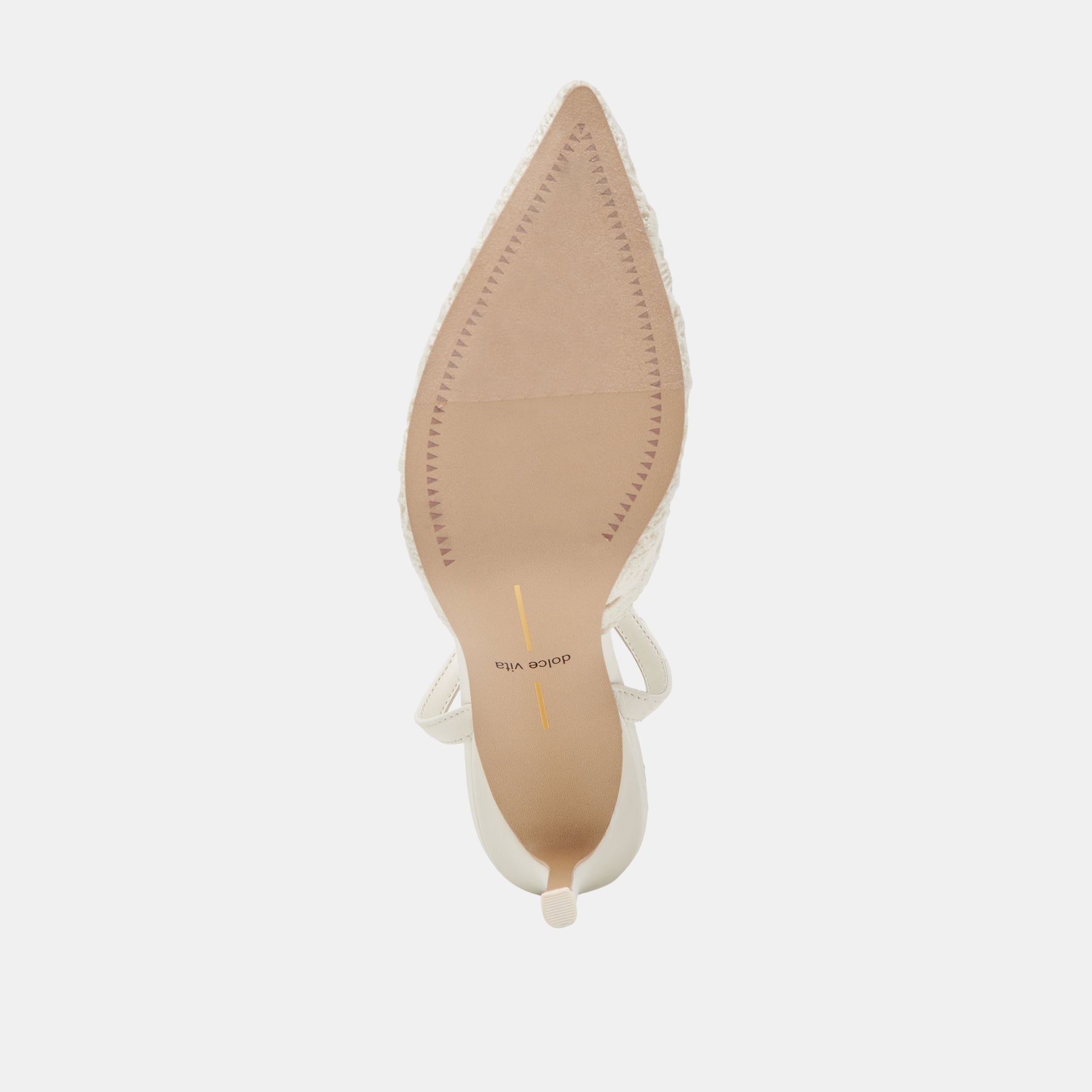 KENEDY HEELS WHITE CROCHET - re:vita