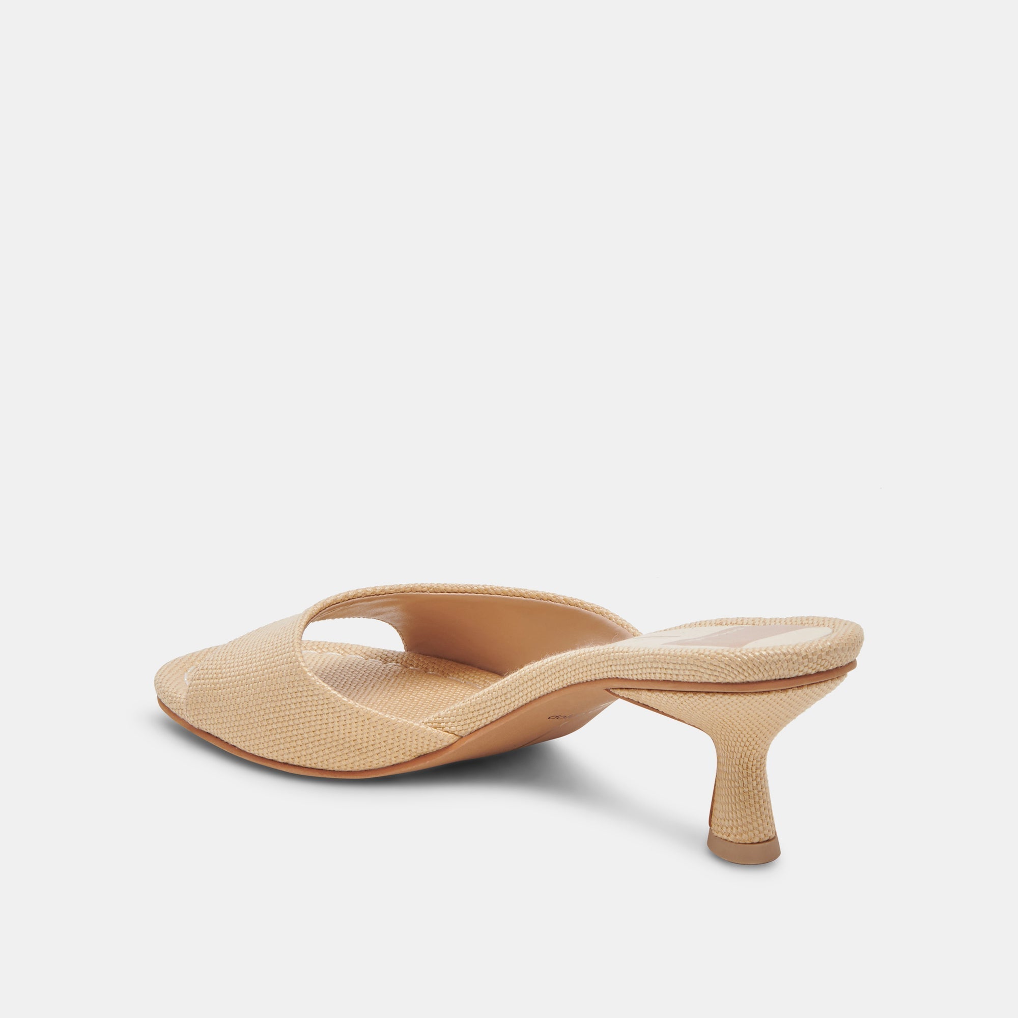 MACOY HEELS LT NATURAL RAFFIA - re:vita
