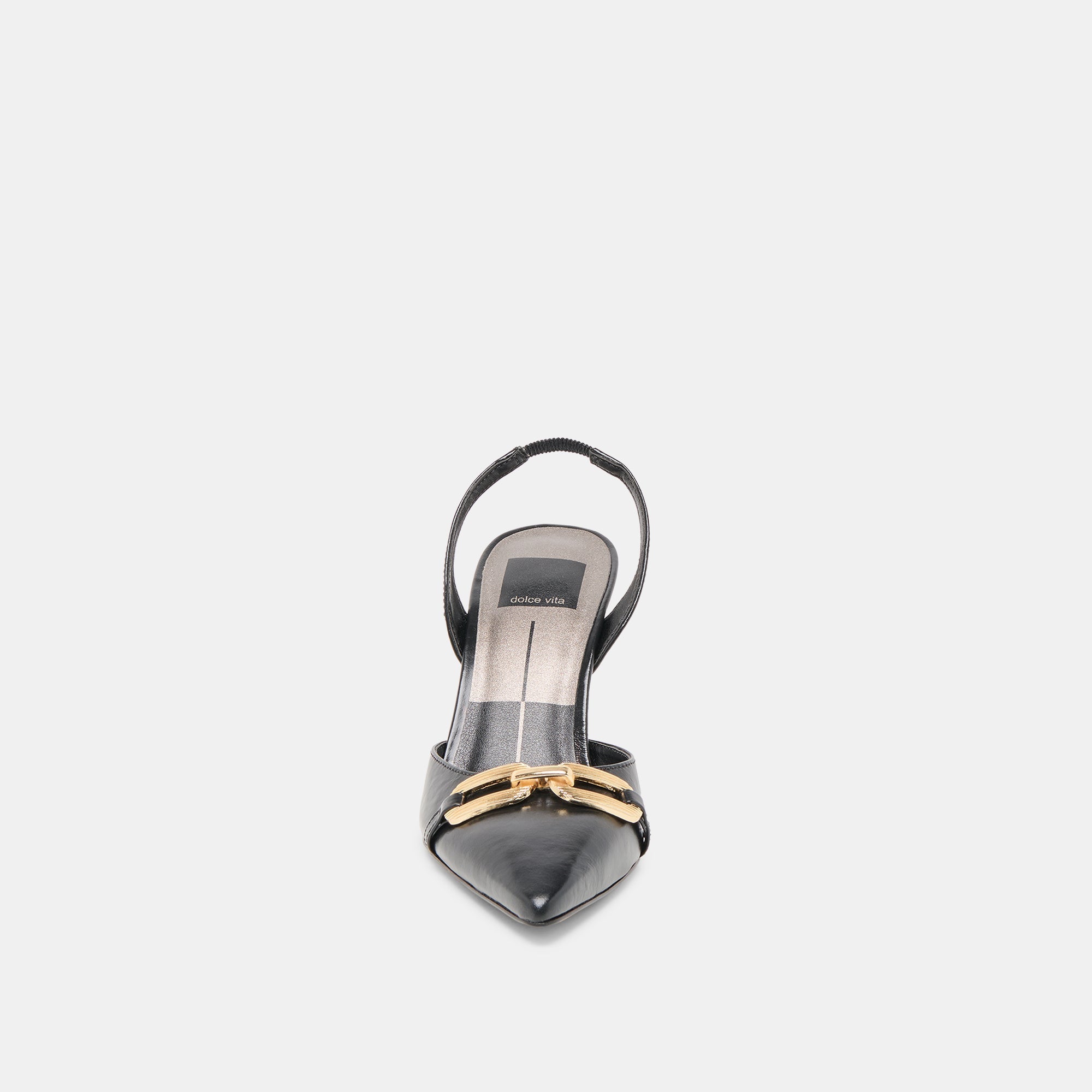 MALIK HEELS MIDNIGHT CRINKLE PATENT - re:vita