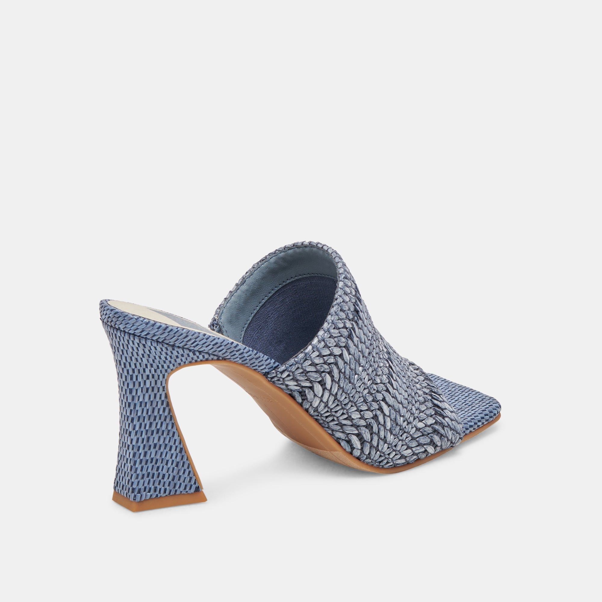 NOVIS HEELS BLUE WOVEN - re:vita