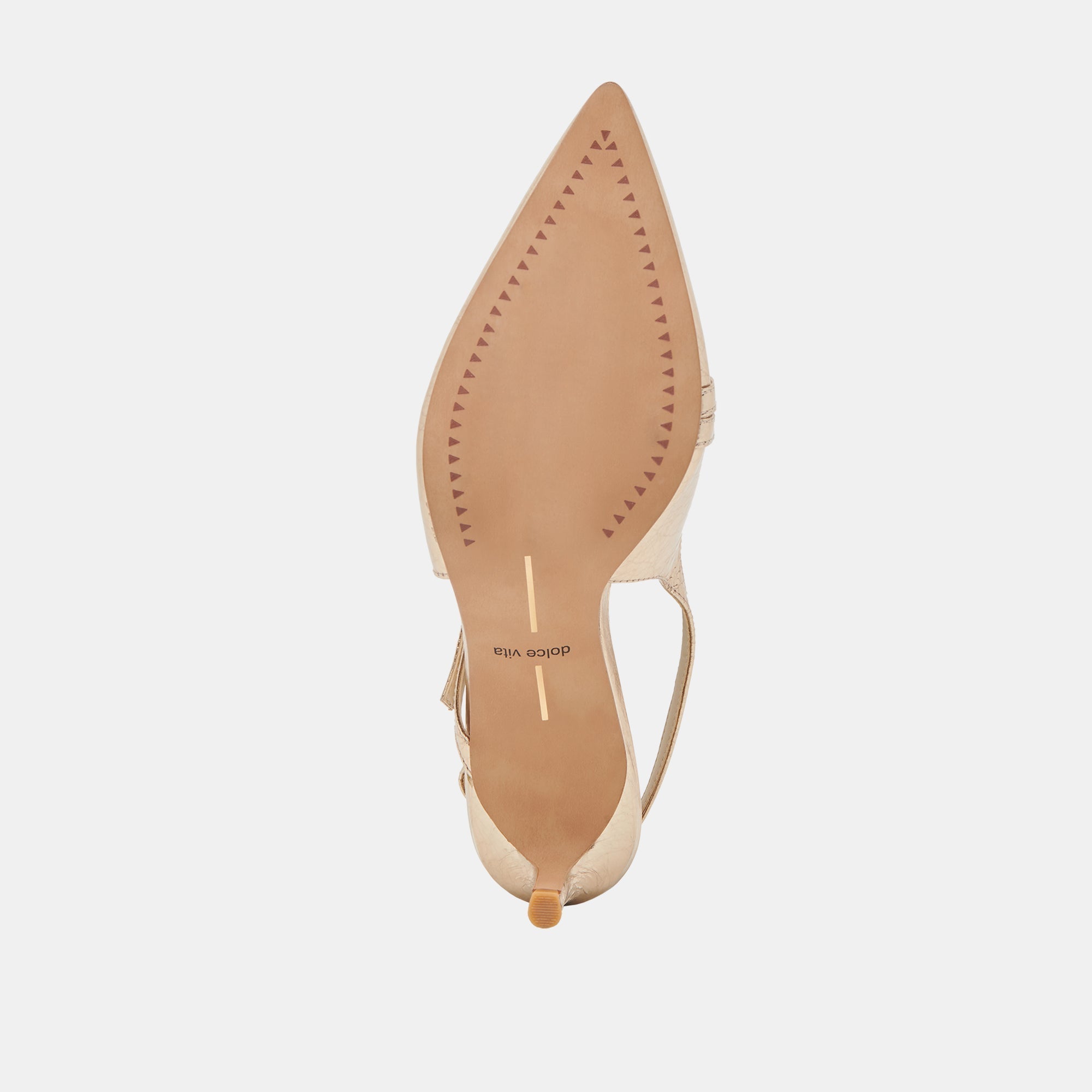 PAMLA MID WIDE HEELS LIGHT GOLD DISTRESSED LEATHER - re:vita