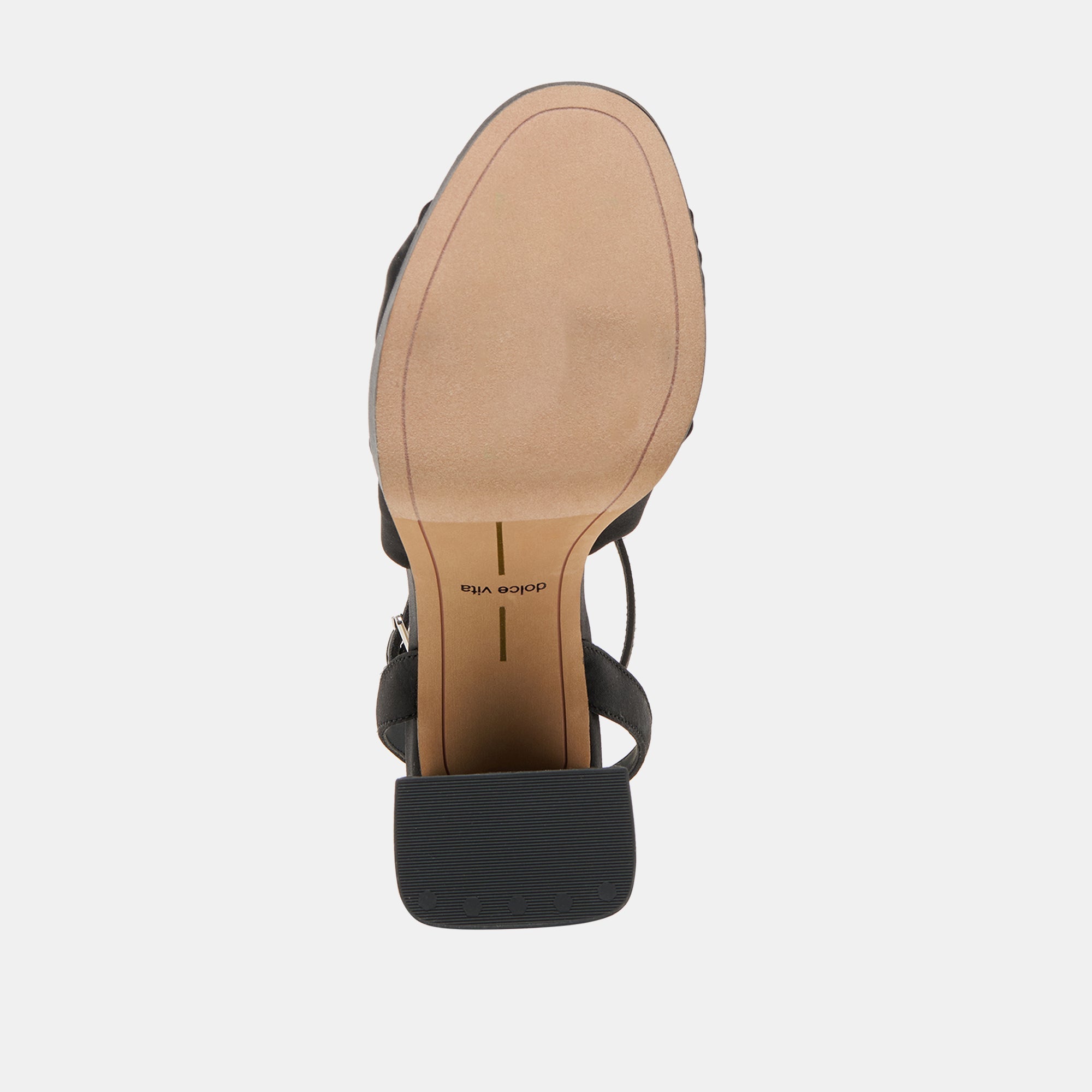 PARLO HEELS ONYX SATIN - re:vita