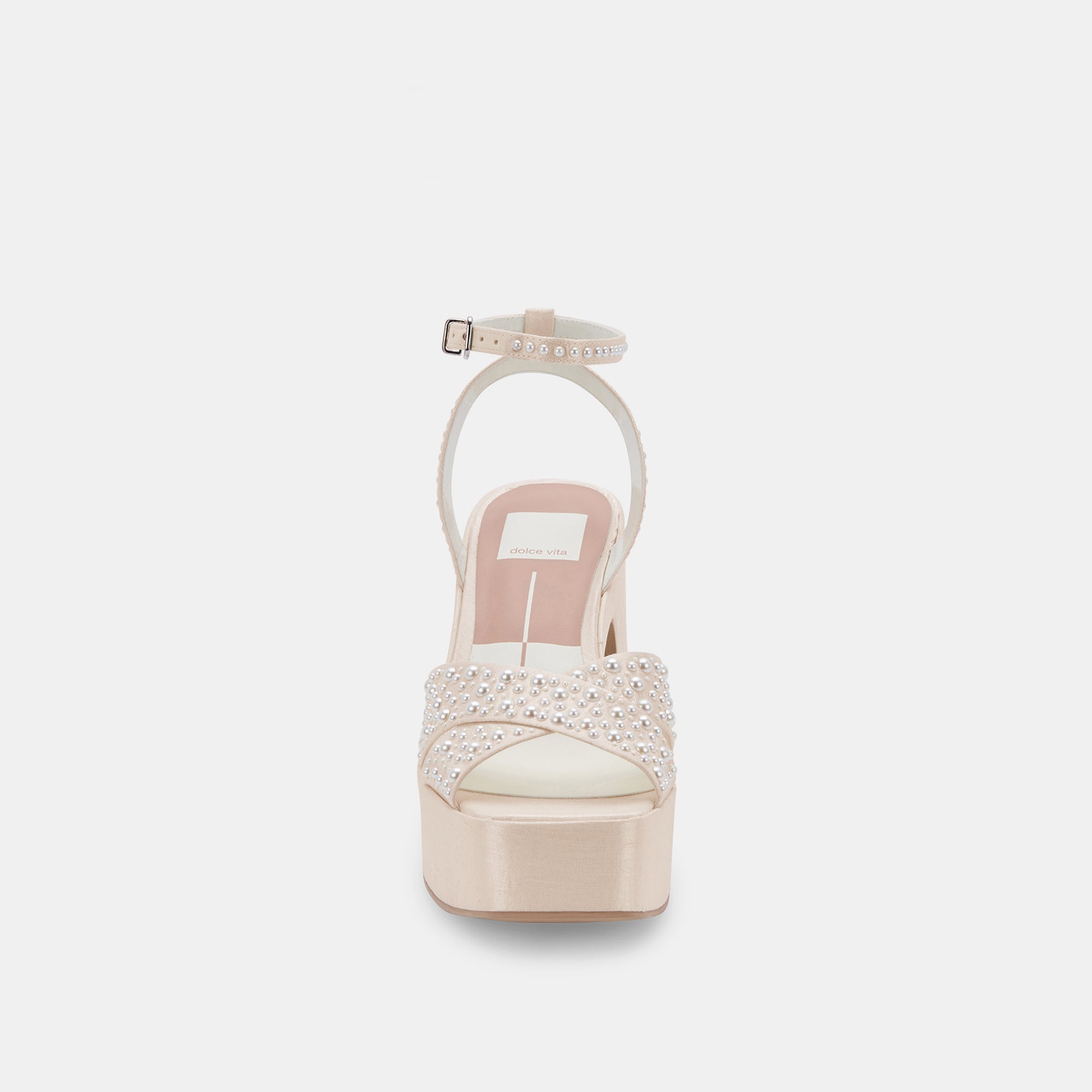 WESSI PEARL HEELS VANILLA PEARLS - re:vita