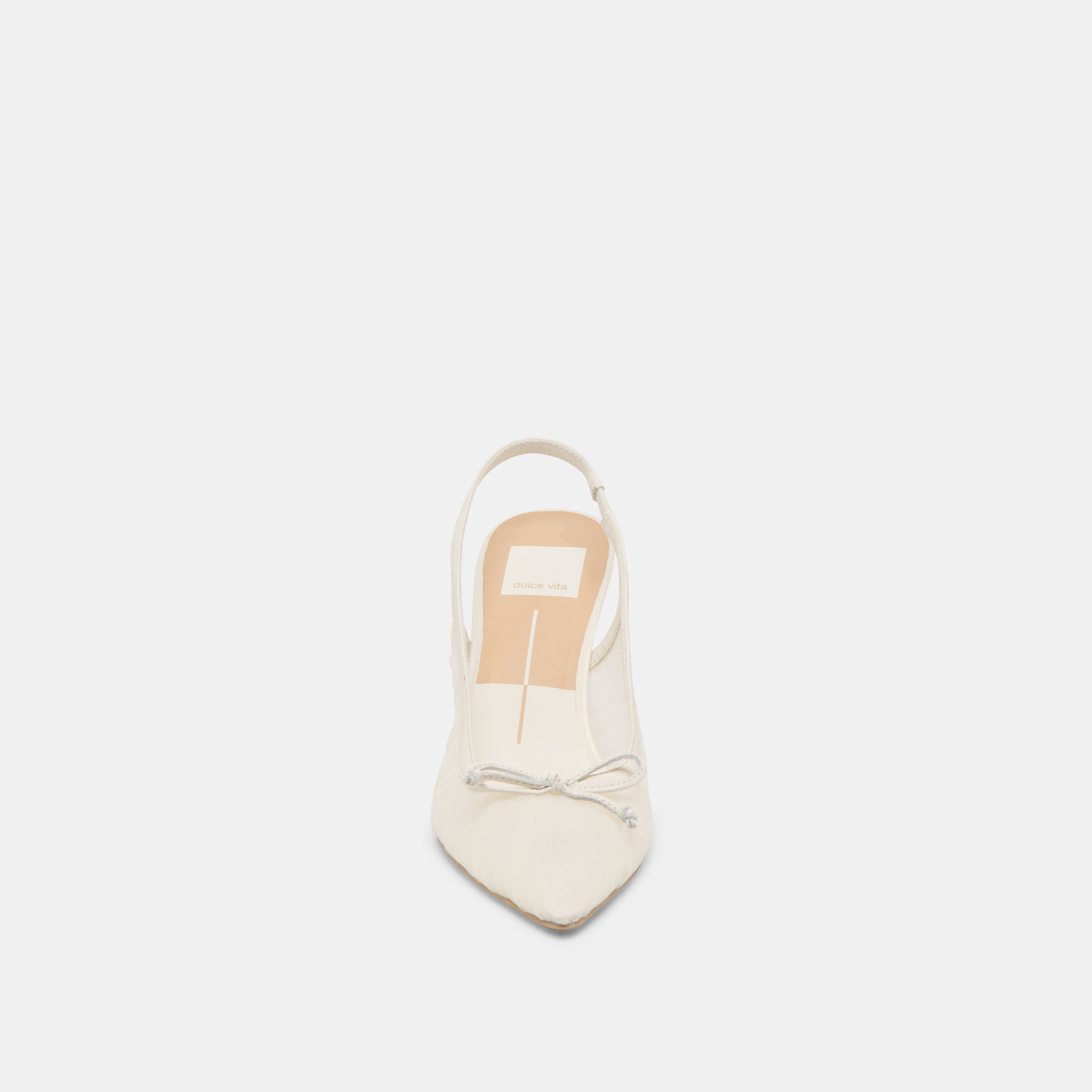YELA HEELS WHITE TULLE - re:vita