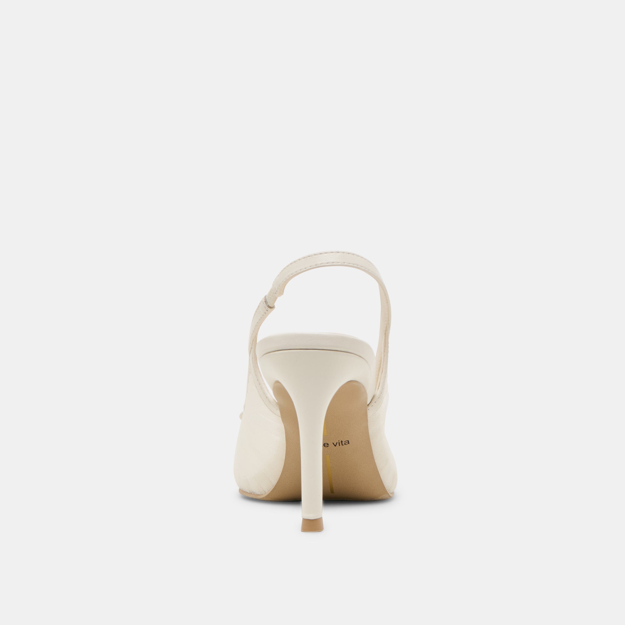 YELA HEELS WHITE TULLE - re:vita