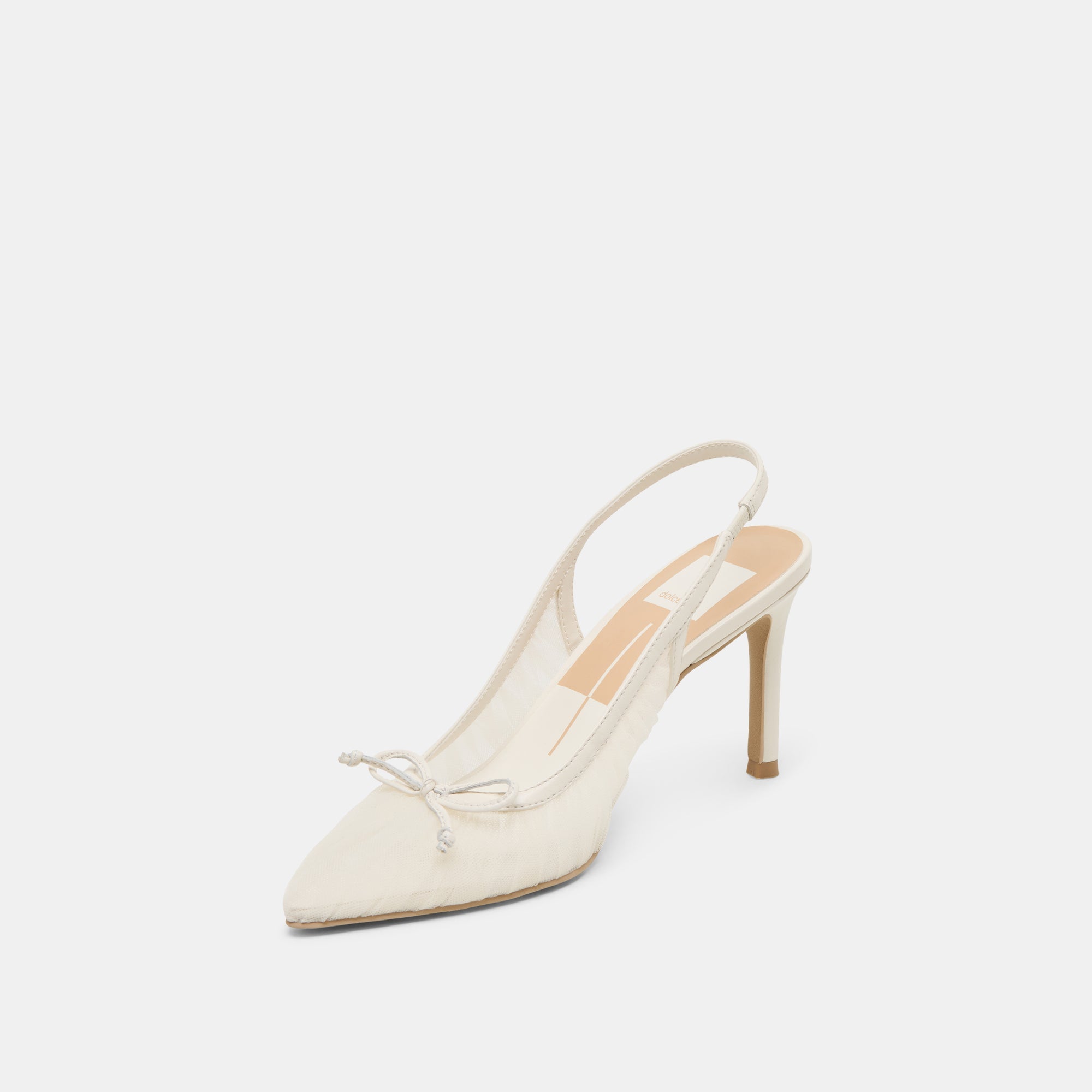 YELA HEELS WHITE TULLE - re:vita