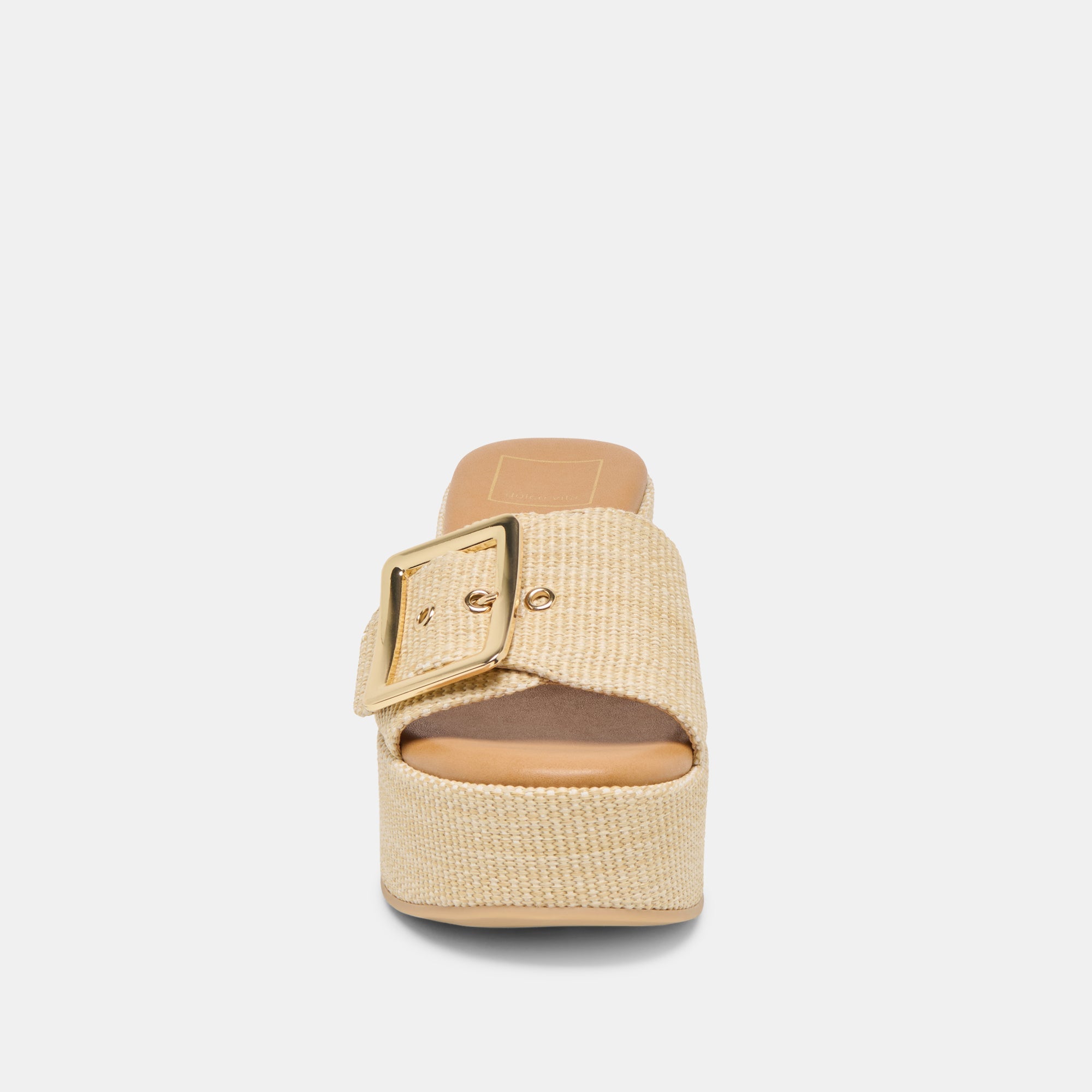 JILIAN WEDGES LT NATURAL RAFFIA - re:vita