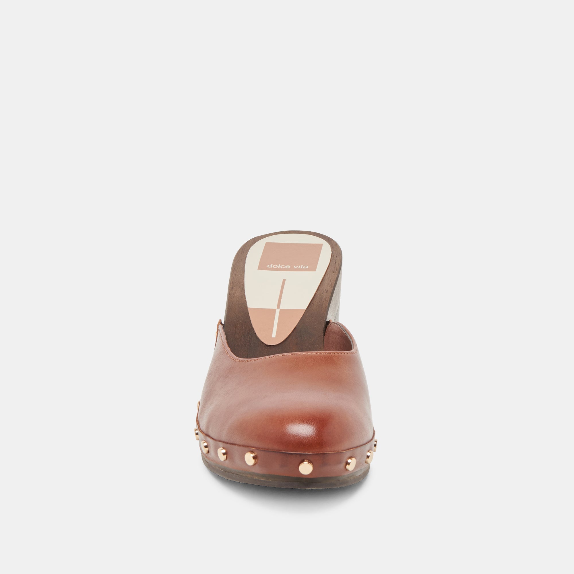 CAMYN HEELS BROWN LEATHER