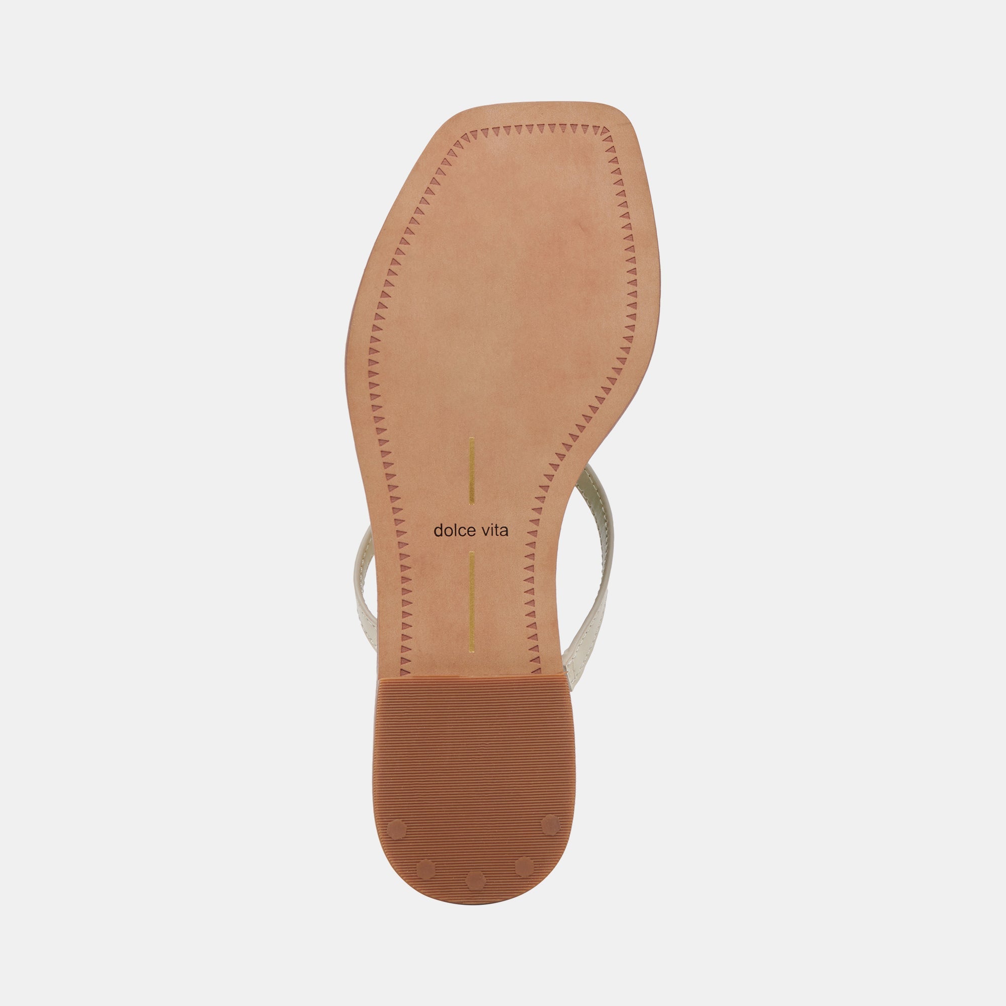 INDIGO SANDALS IVORY LEATHER - re:vita