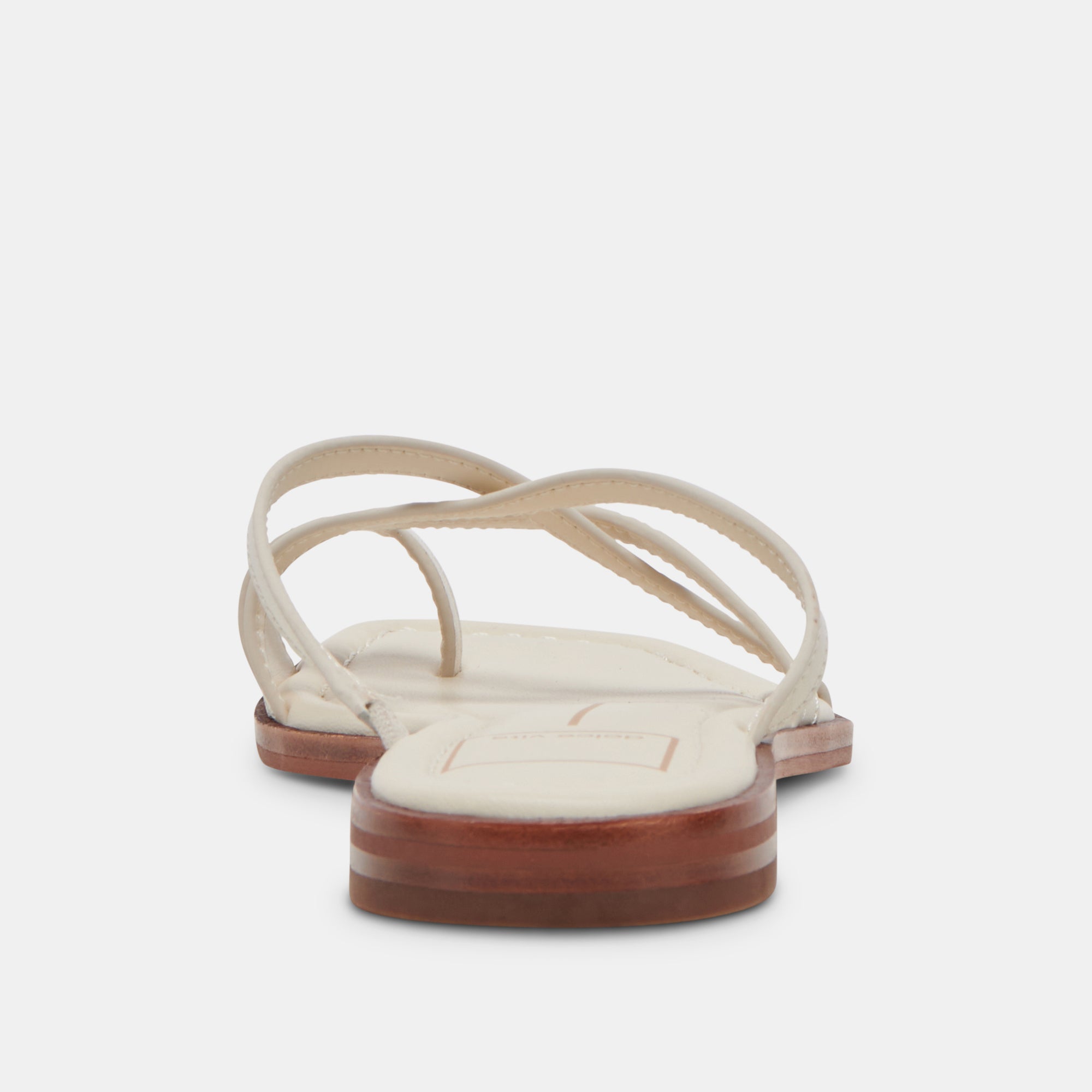 INDIGO SANDALS IVORY LEATHER - re:vita