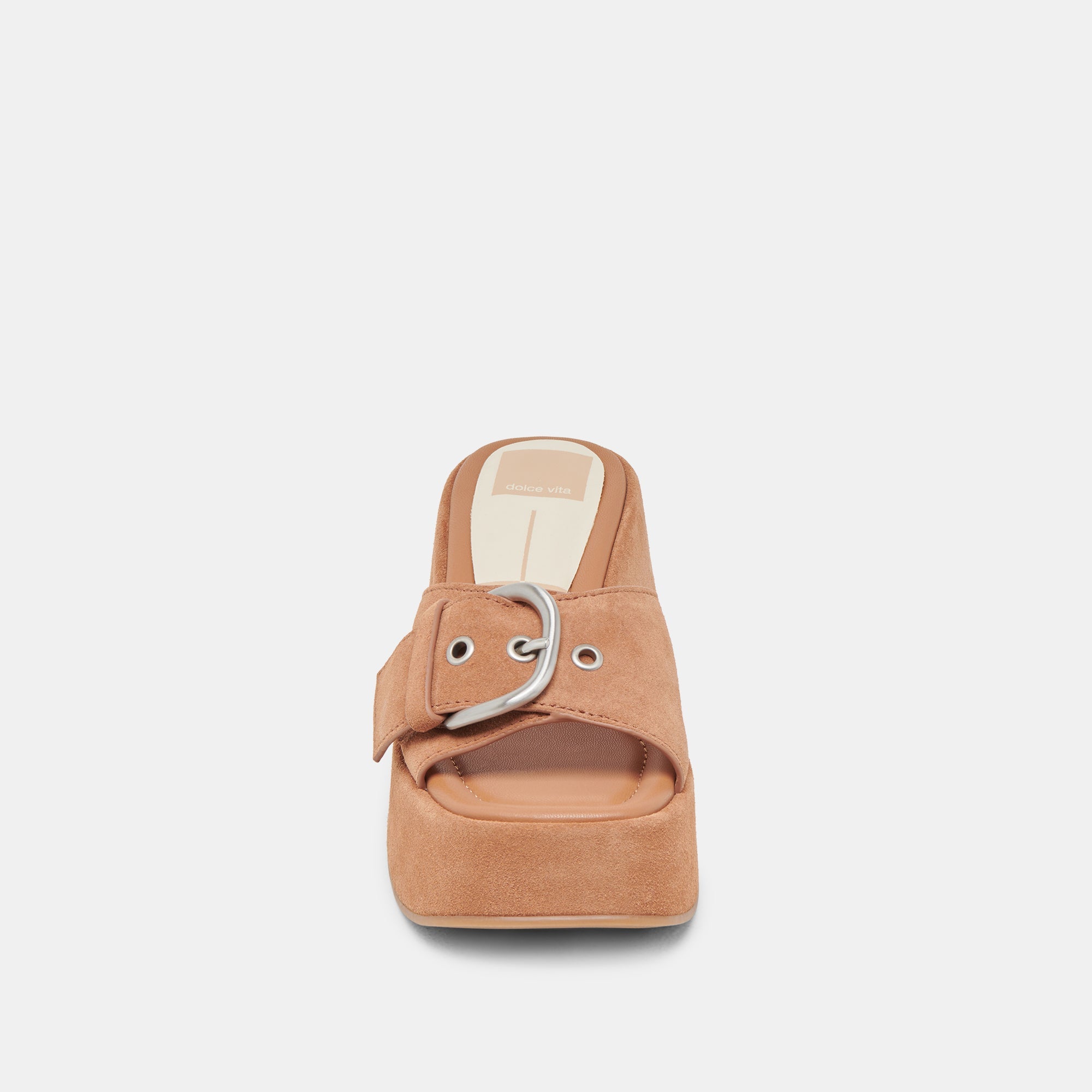 GISEL HEELS SADDLE SUEDE - re:vita