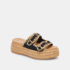 WANIKA SANDALS ONYX NUBUCK - re:vita