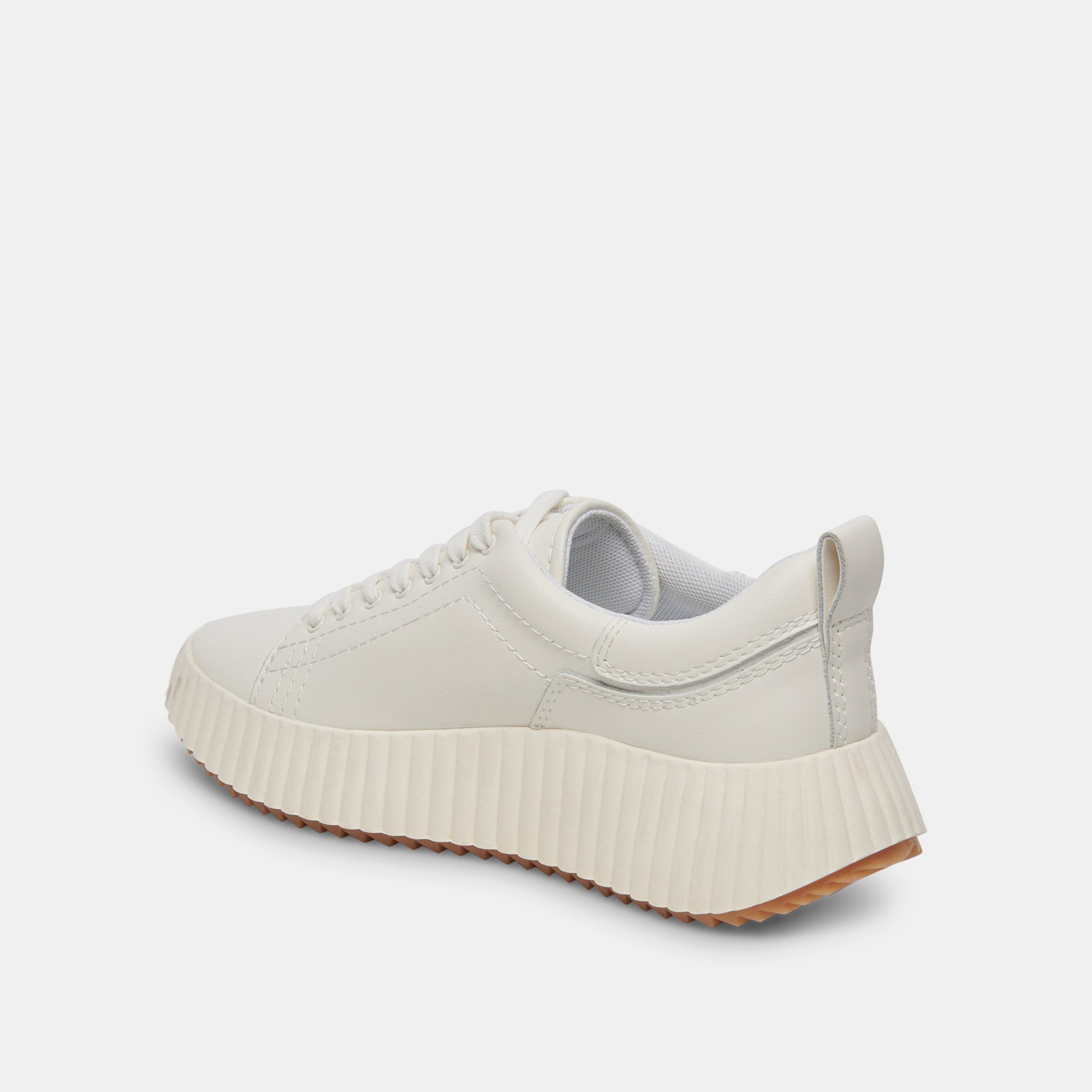 DEVOTE SNEAKERS WHITE LEATHER - re:vita