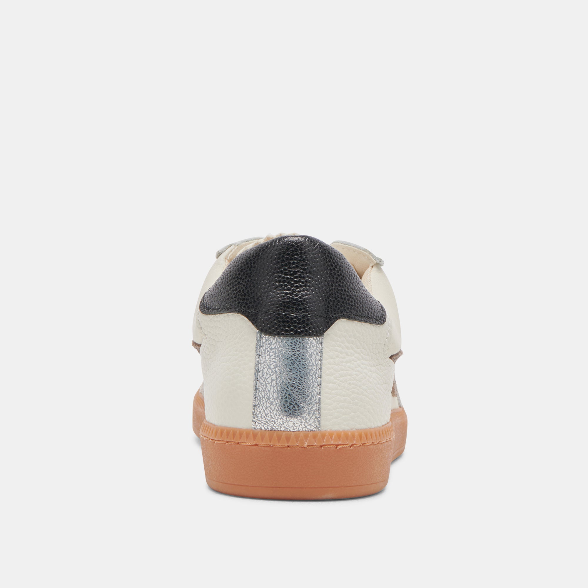 NOTICE WIDE SNEAKERS WHITE GREY LEATHER - re:vita