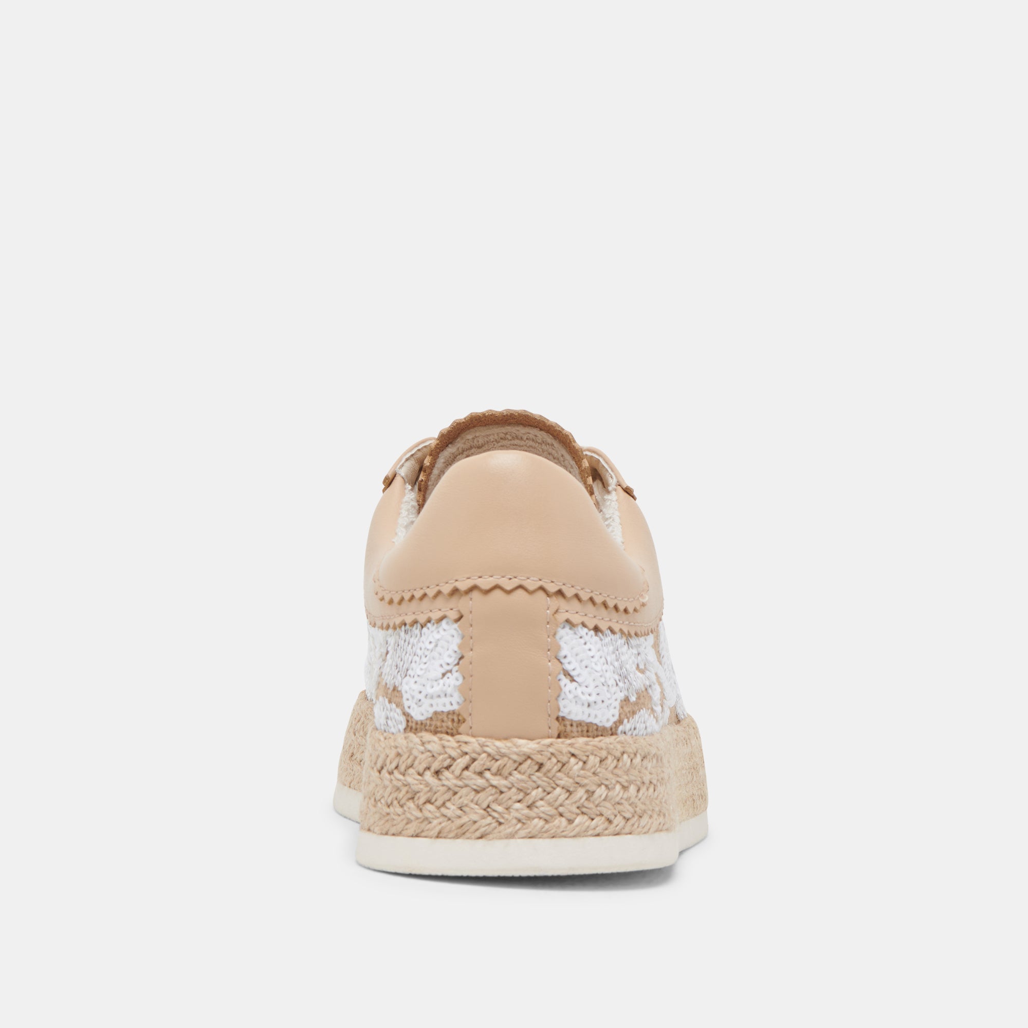 AZALIA SNEAKERS NATURAL MULTI FLORAL SEQUIN - re:vita
