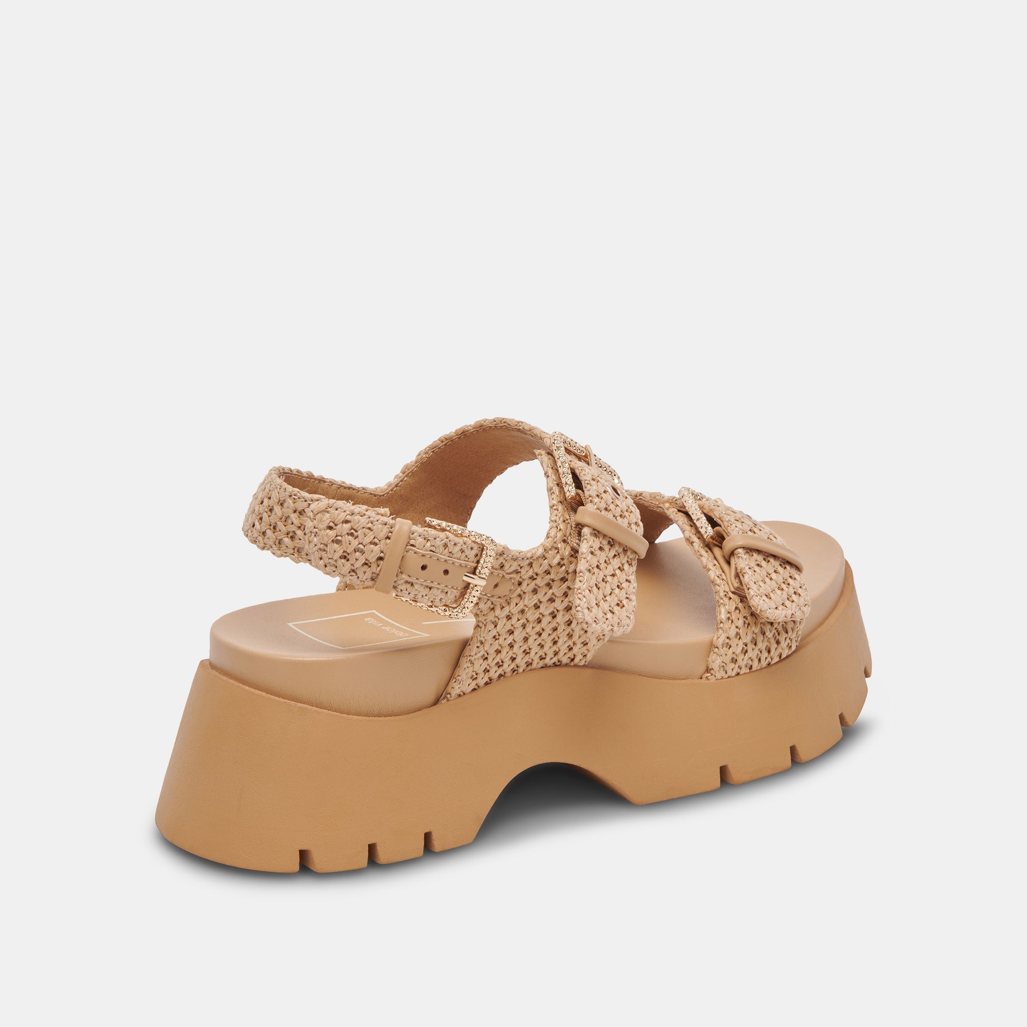 PALDA SANDALS NATURAL RAFFIA - re:vita