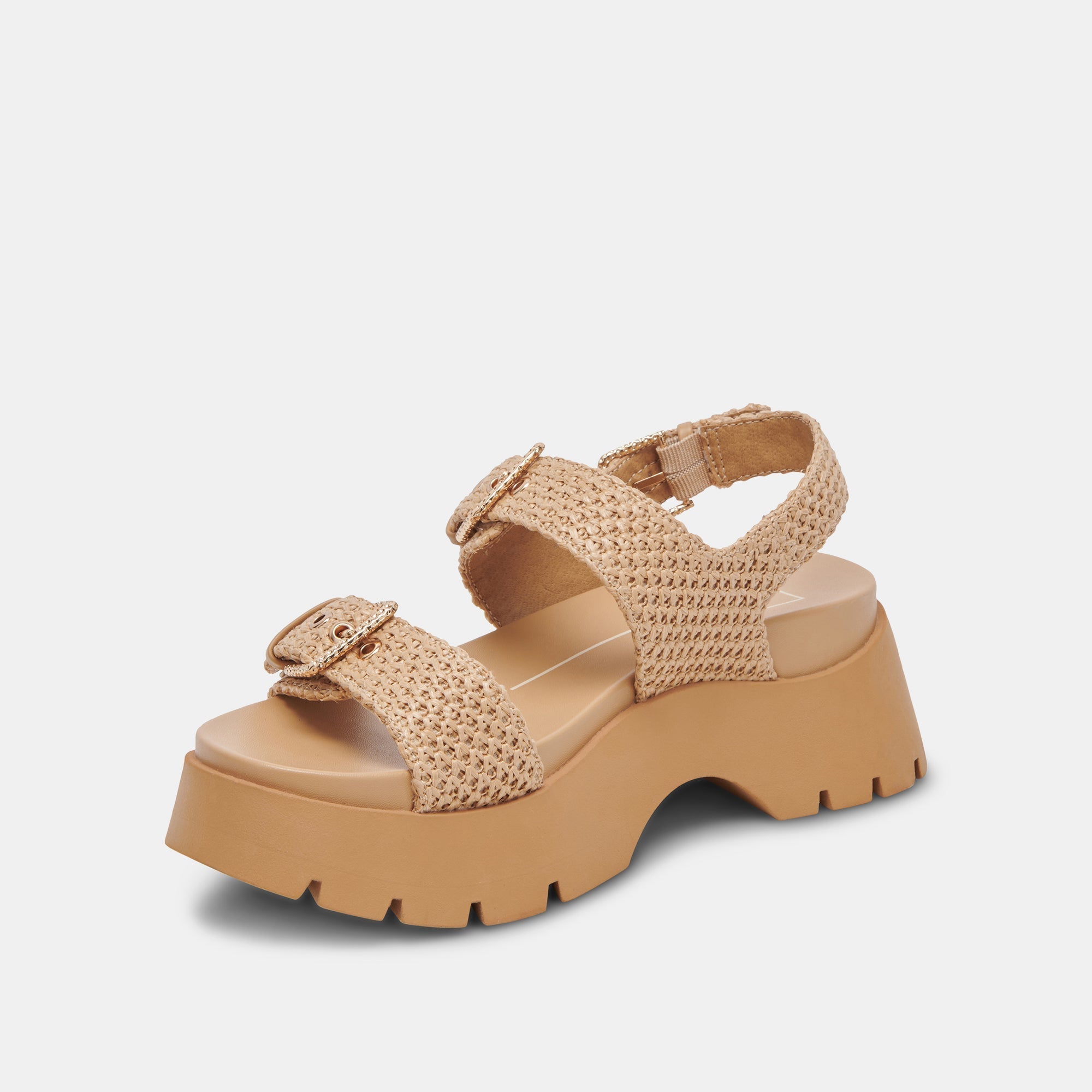 PALDA SANDALS NATURAL RAFFIA - re:vita