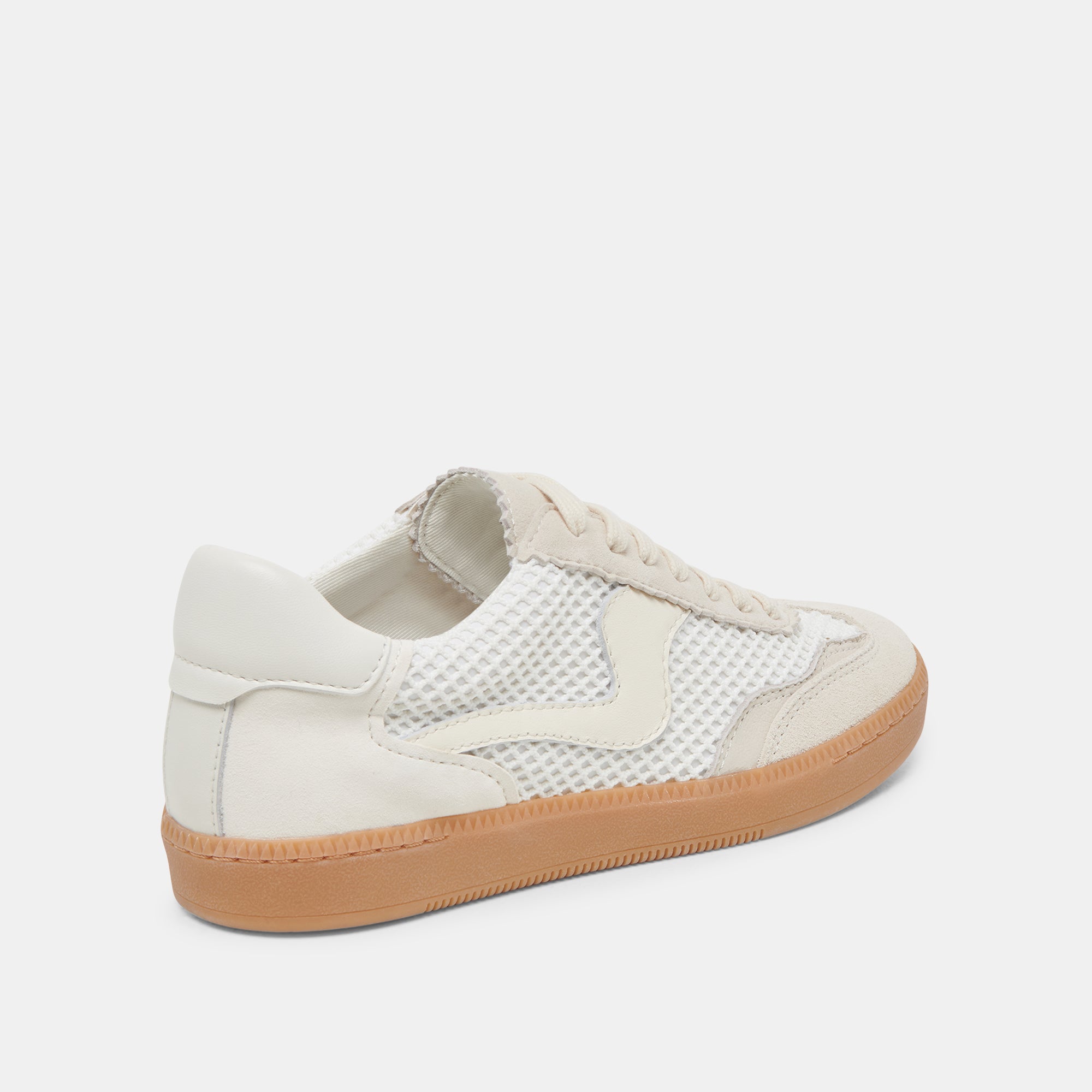 NOTICE MESH SNEAKERS WHITE WOVEN MESH - re:vita