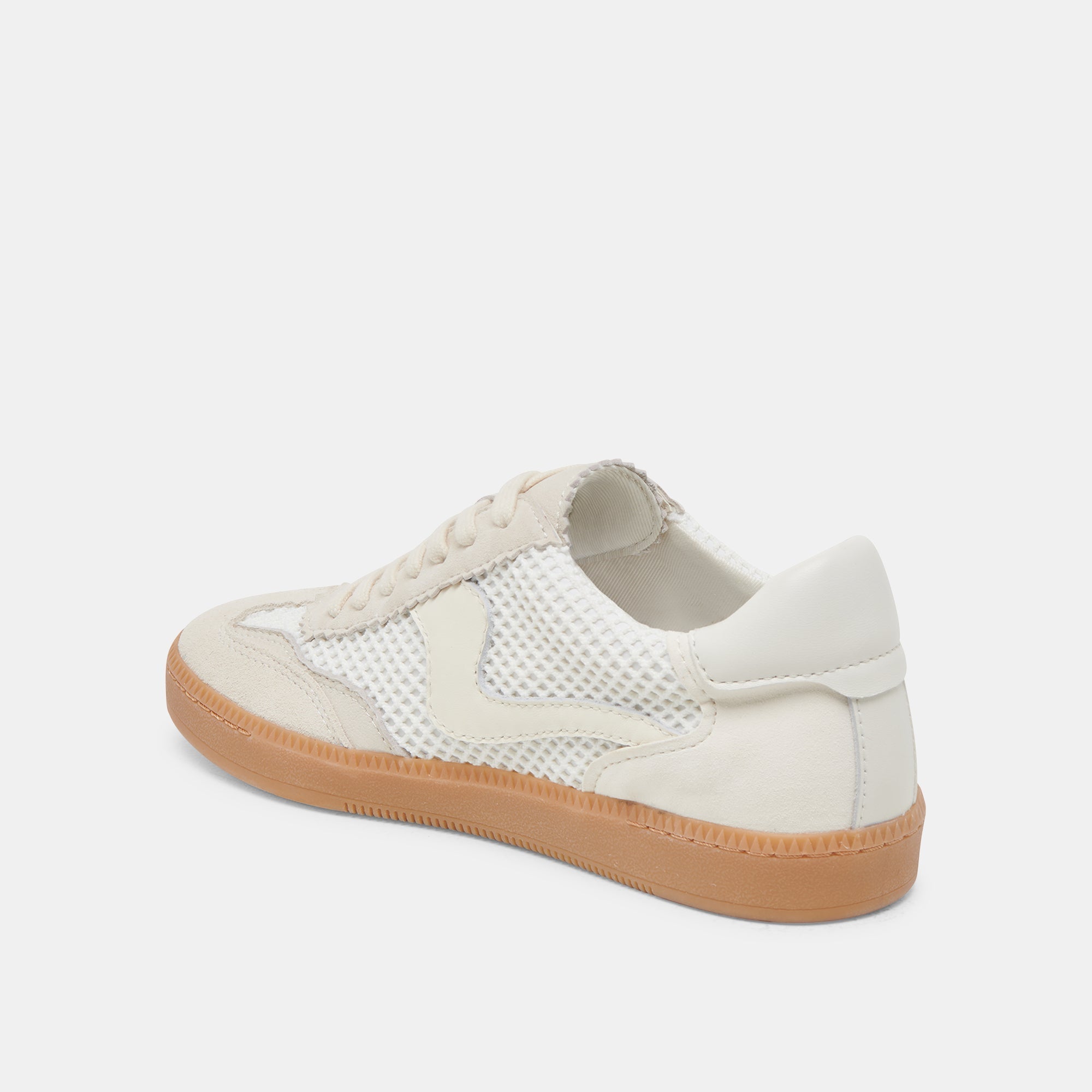NOTICE MESH SNEAKERS WHITE WOVEN MESH - re:vita