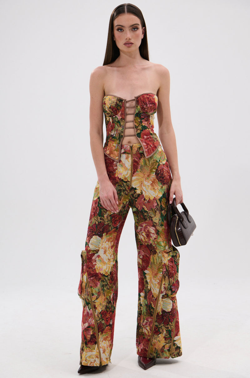 LILY BROCADE CORSET