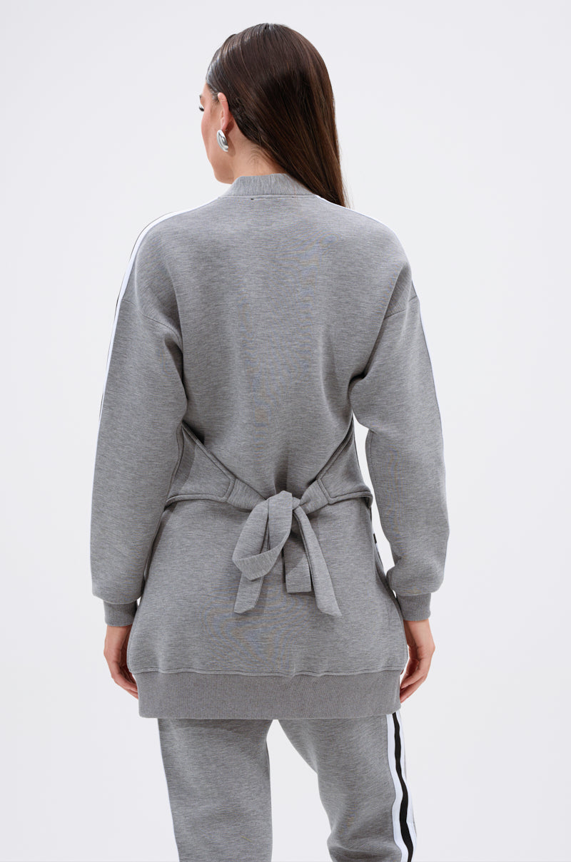 YOU KNOW THE DRILL CARDIGAN