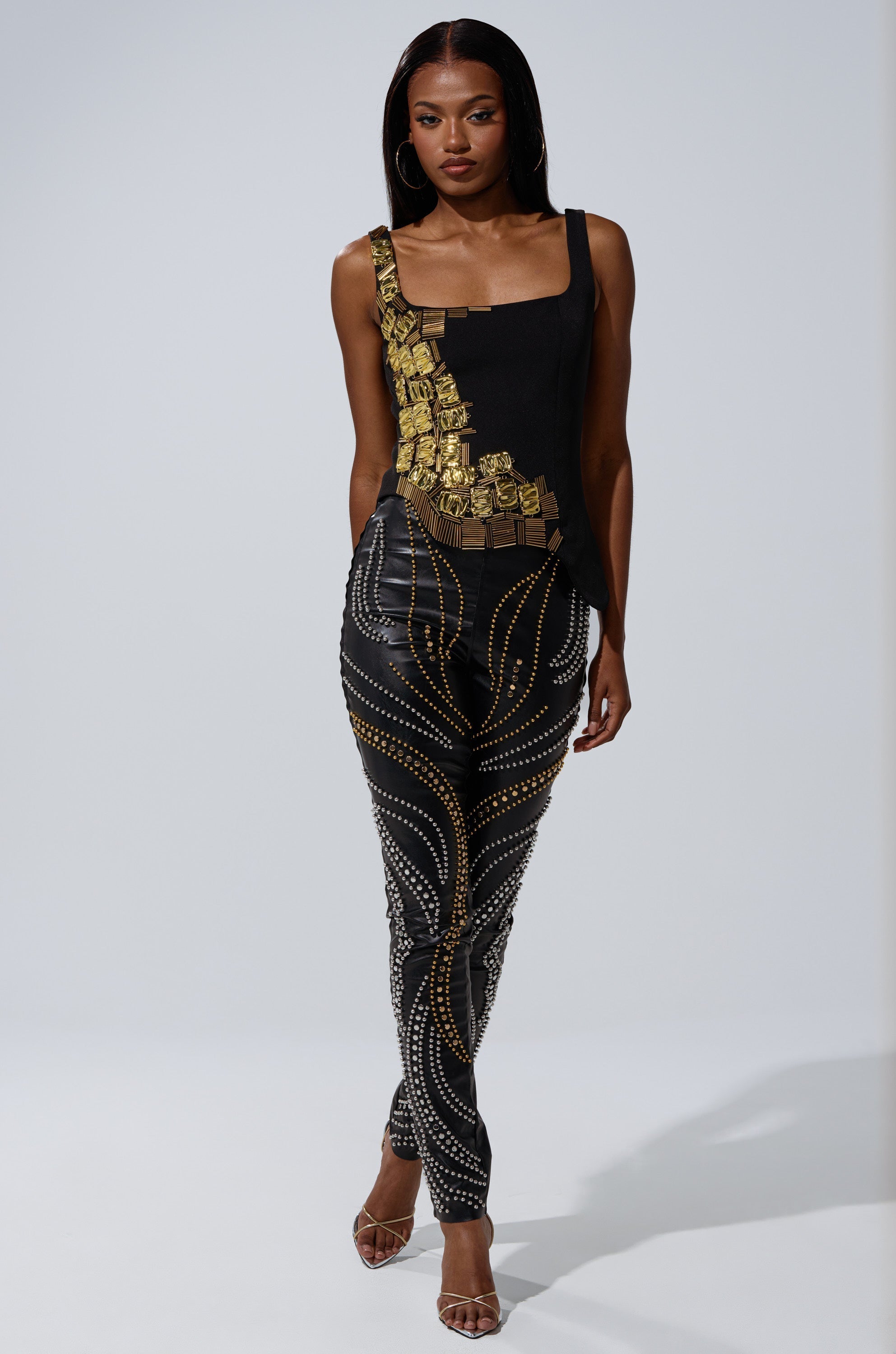 LETS GET FUNKY BEADED LEGGING