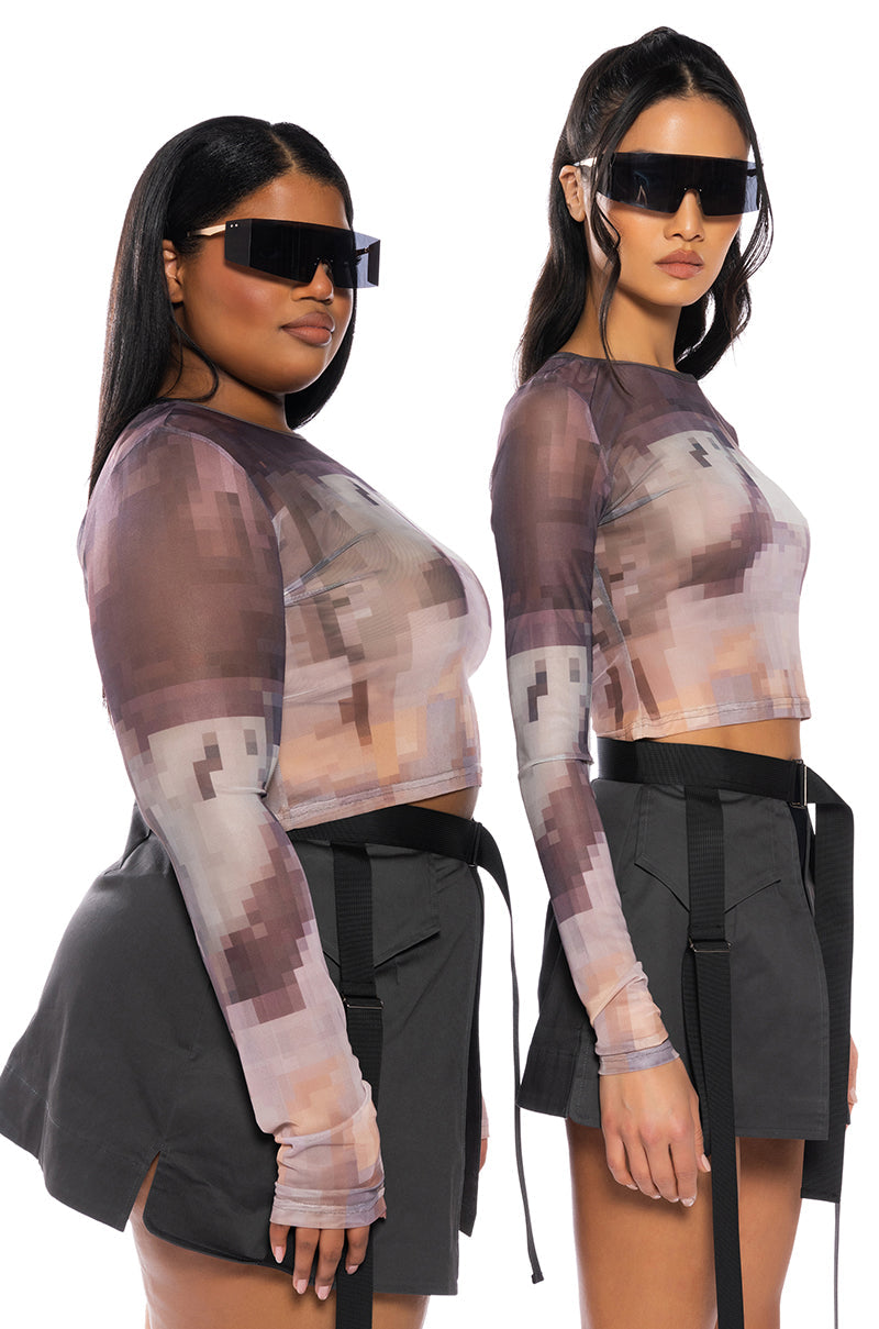 OVERLAY MINI SKIRT