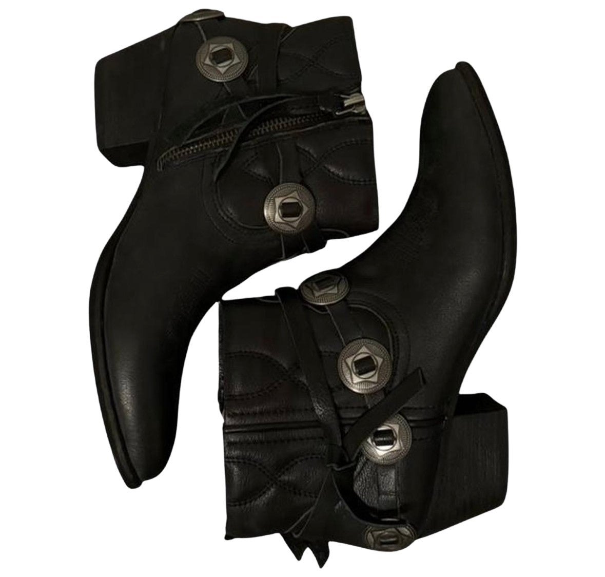 Ankle cowgirl boot - re:vita