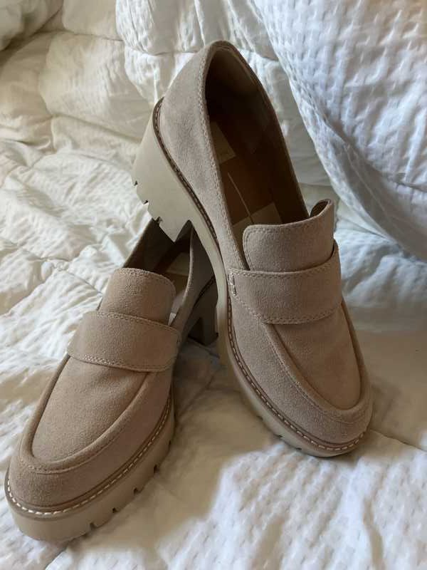 HALONA LOAFERS DUNE SUEDE - re:vita