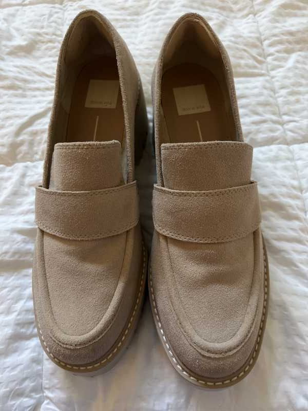 HALONA LOAFERS DUNE SUEDE - re:vita