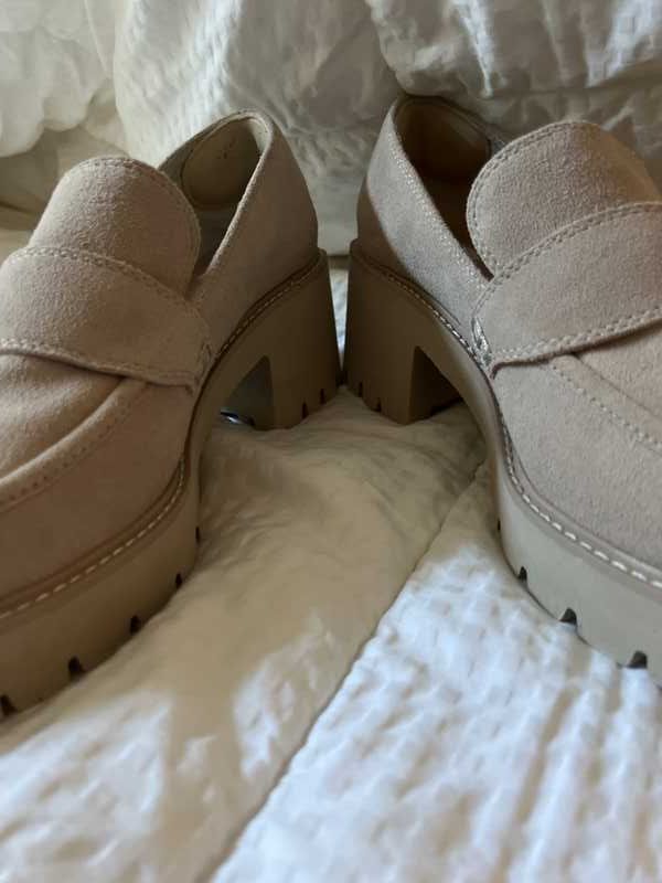 HALONA LOAFERS DUNE SUEDE - re:vita