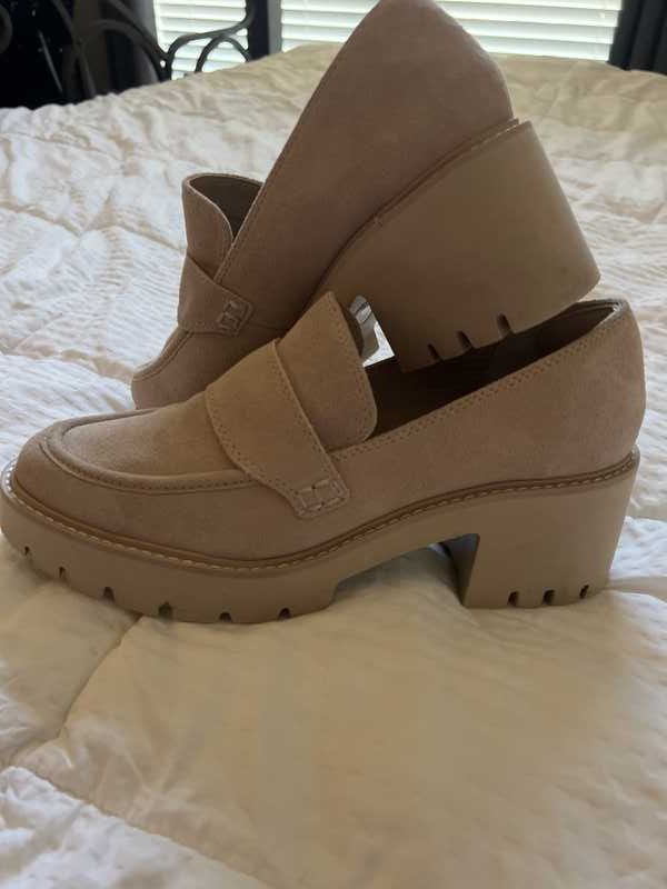 HALONA LOAFERS DUNE SUEDE - re:vita