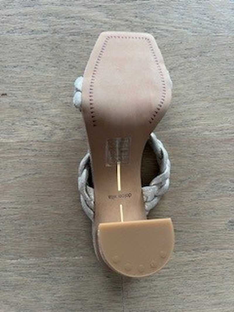 PAILY HEELS LIGHT GOLD METALLIC STELLA SUEDE - re:vita