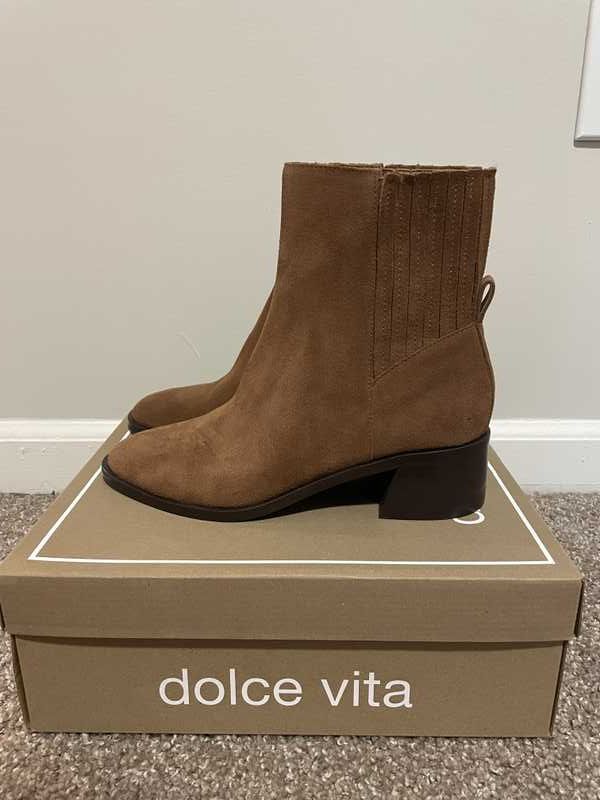 LINNY H2O BOOTS BROWN SUEDE - re:vita