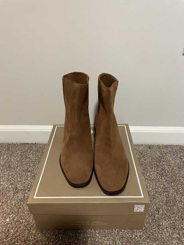 LINNY H2O BOOTS BROWN SUEDE - re:vita