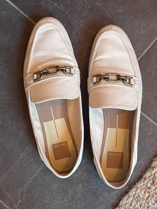REIGN FLATS IVORY LEATHER - re:vita
