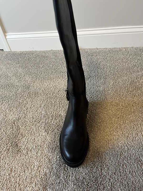 EMBER BOOTS BLACK LEATHER - re:vita