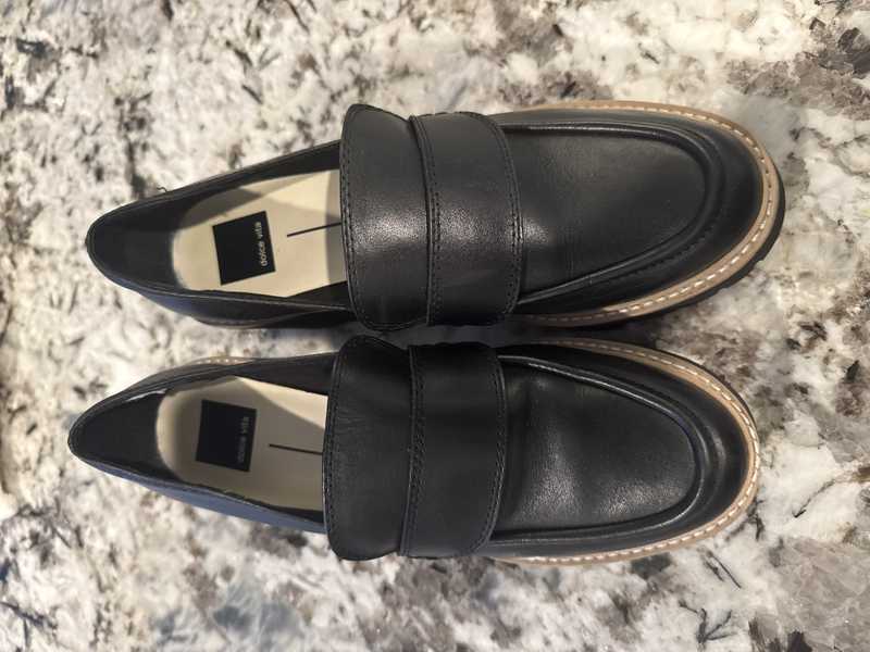 HALONA LOAFERS ONYX LEATHER - re:vita
