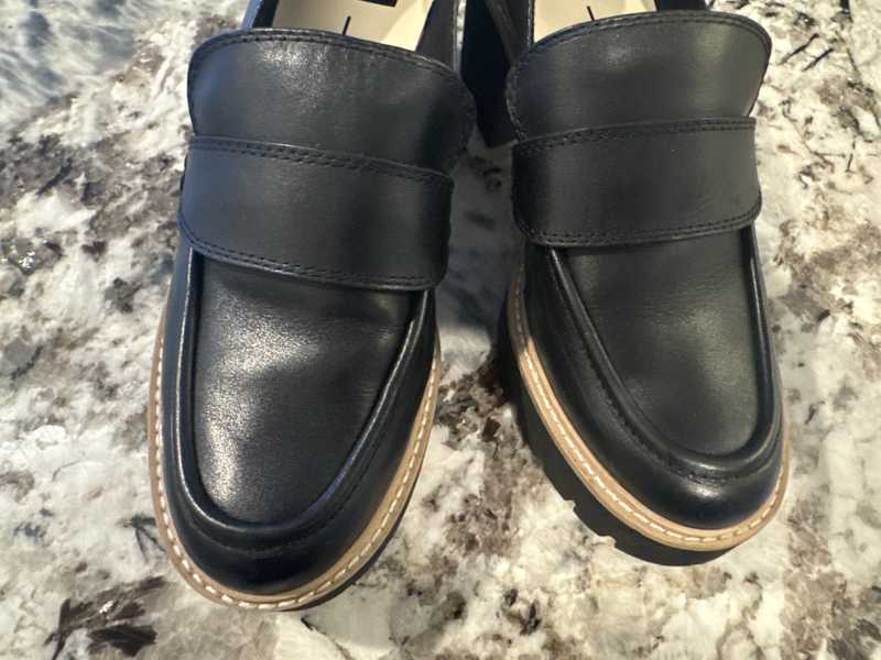 HALONA LOAFERS ONYX LEATHER - re:vita