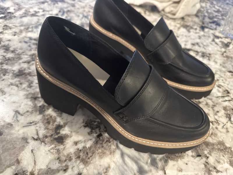 HALONA LOAFERS ONYX LEATHER - re:vita