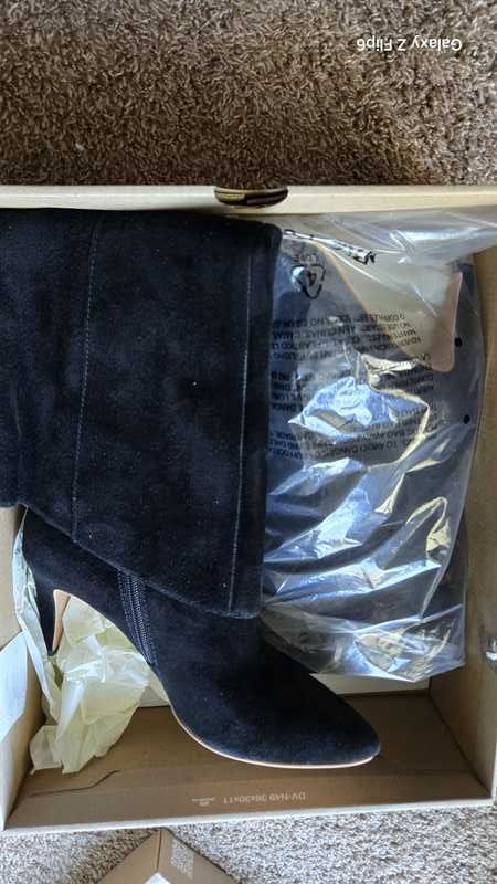 HAZE BOOTS ONYX SUEDE - re:vita