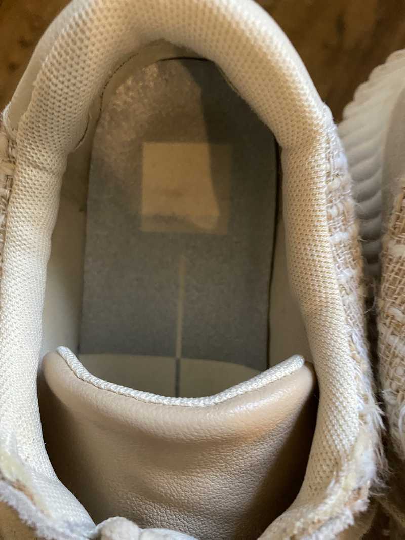 DOLEN FRAY SNEAKERS SAND CANVAS - re:vita