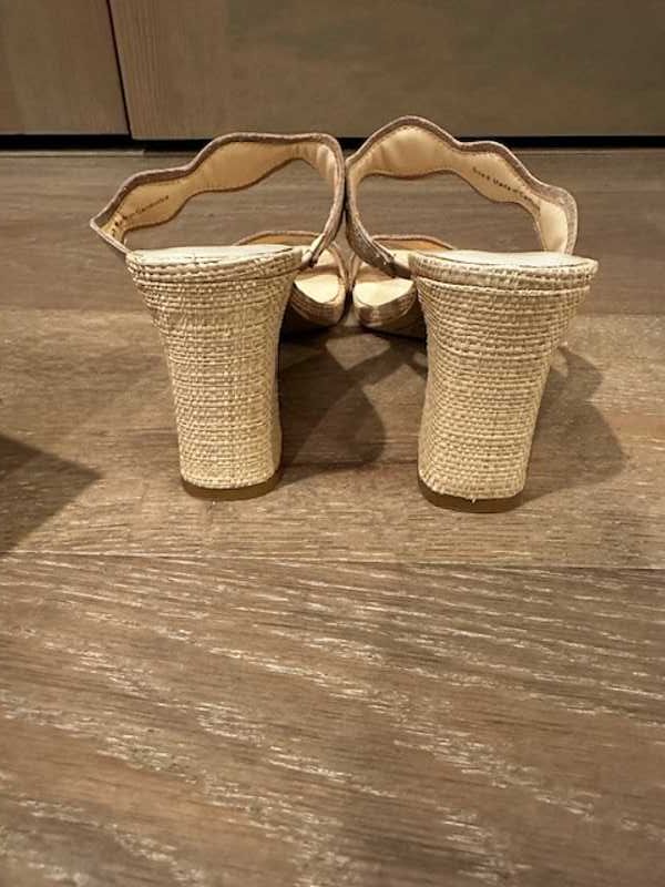 ILVA HEELS LT NATURAL RAFFIA - re:vita