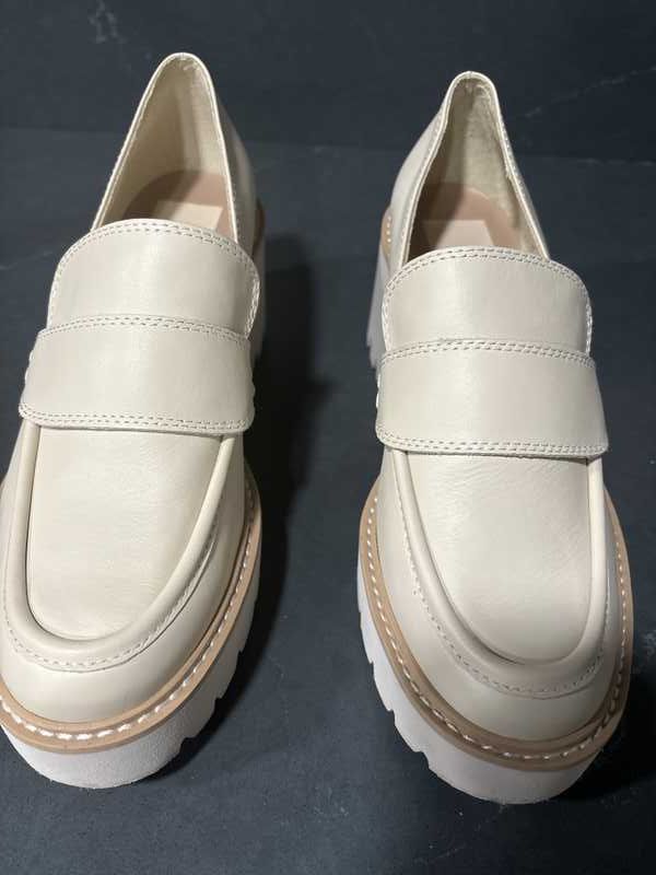 HALONA LOAFERS IVORY LEATHER - re:vita