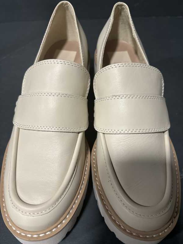 HALONA LOAFERS IVORY LEATHER - re:vita
