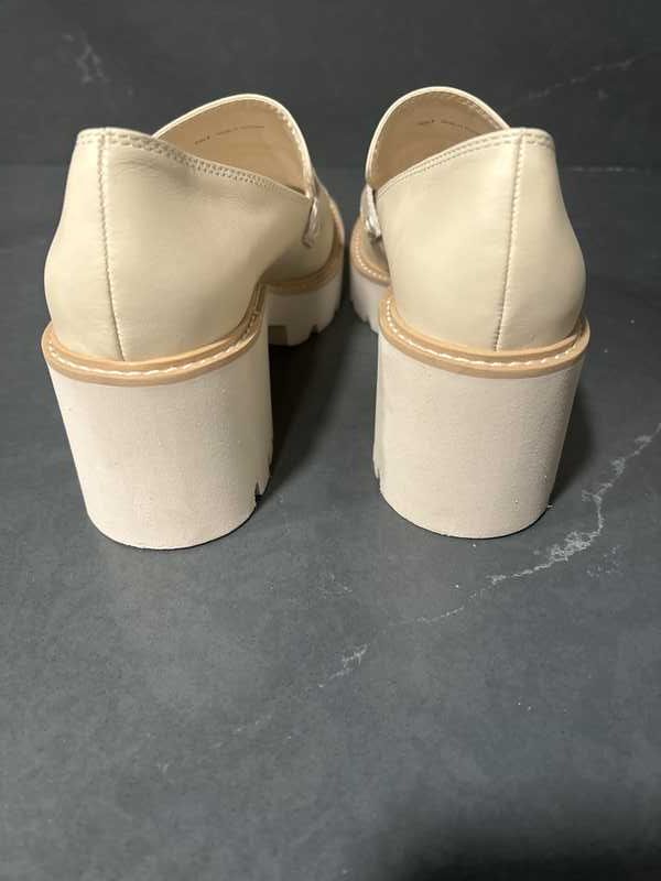 HALONA LOAFERS IVORY LEATHER - re:vita